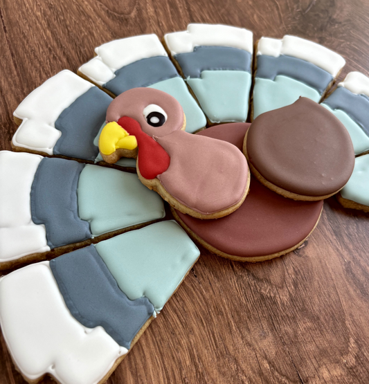 Turkey Cookie Platter